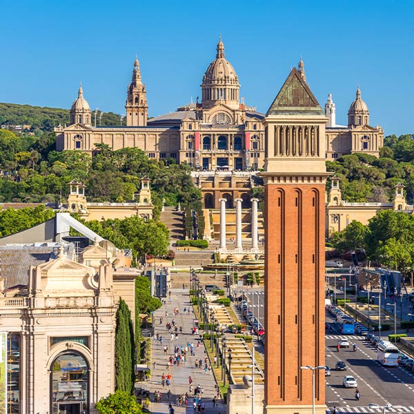 Find reward flights to Barcelona