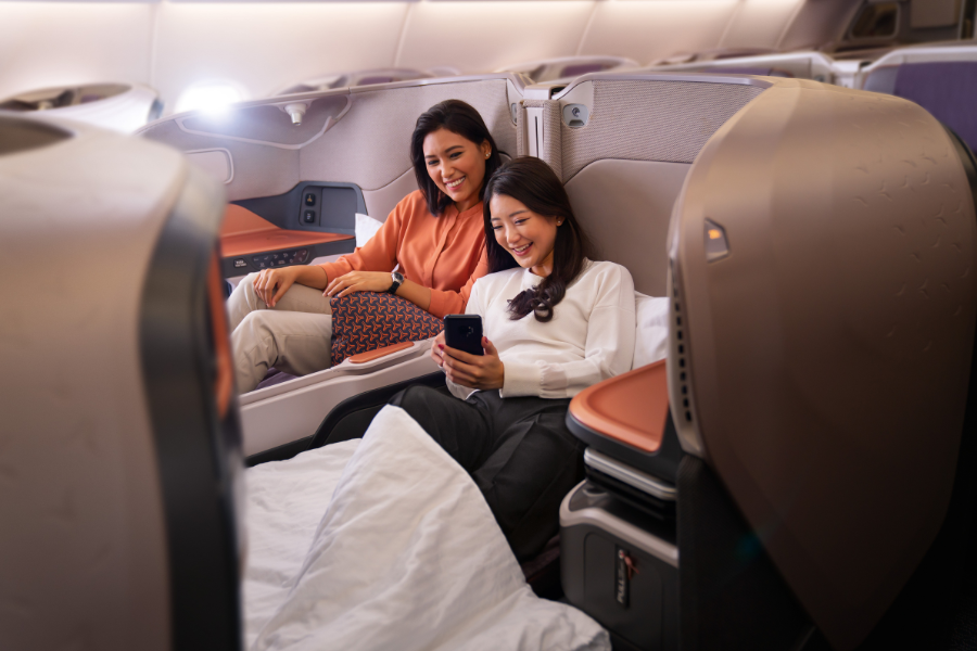 Singapore Airlines Business Class