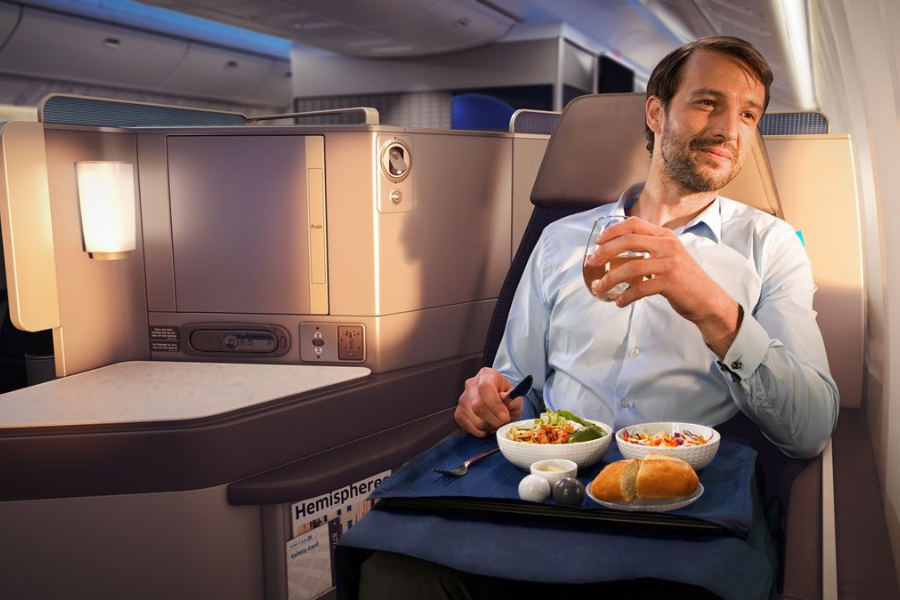 United Airlines Business Class
